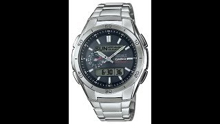 Casio WVAM650D1A видео обзор настройка [upl. by Meihar]