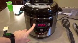 jettlash000 Uber Cook UB CK1 7 in 1 Multi Cooker Review [upl. by Jesus]