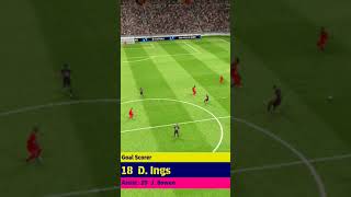 Ings Goal ⚽ football efootball goal [upl. by Comfort]