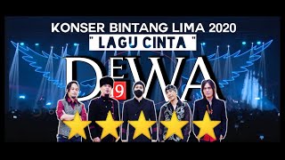 DEWA 19 ft ONCE  LAGU CINTA KONSER 20 TAHUN BINTANG LIMA DEWA19 [upl. by Remde]