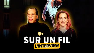 LINTERVIEW  Reda Kateb amp Aloïse Sauvage pour SUR UN FIL [upl. by Ahtar]