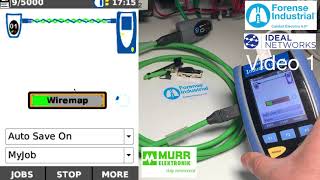 VÍDEO 1 NAVITEK IE VERIFICAR CABLE Y CONECTOR PROFINET o ethernet [upl. by Bamberger980]