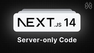 Nextjs 14 Tutorial  56  Serveronly Code [upl. by Euqimod110]