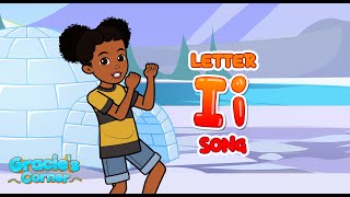 Letter I Song  Letter Recognition and Phonics with Gracie’s Corner  Kids Songs  Nursery Rhymes [upl. by Vivi]