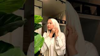 Shawl Tutorial buat Muka Bulat  Tutorial Hijab shorts [upl. by Rudin802]