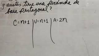 Caras vértices y aristas de una pirámide [upl. by Aurelio]