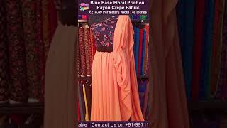 Chiffon Fabric kya hota hai  Chiffon fabric kaisa hota hai [upl. by Eenat374]