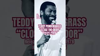 Teddy Pendergrass “Close The Door” 70s music shorts Episode 41 [upl. by Terbecki]