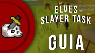 Slayer task Elves  Guia en Español de Runescape [upl. by Acirt809]