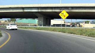 Décarie Expressway Autoroute 15 Exit 62 northboundoutbound [upl. by Ahsac673]