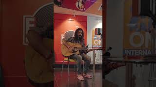 Anshul  The Famous CP Singer in Fever Studio  Indian Talent  Busking  Desi Street Singer shorts [upl. by Ahker711]