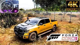 Toyota Tundra Trd Pro Forza Horizon 5  Gameplay Logitech g923 [upl. by Audras431]