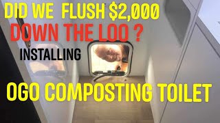 INSTALL THE NEW OGO COMPOSTING TOILET INTO OUR BRAND NEW FULL OFFROAD EVOLVE RV CARAVAN [upl. by Nylekcaj]