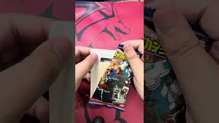 ASMR My Hero Academia Wafer Pack Opening asmr mha tcg shorts [upl. by Hughes]