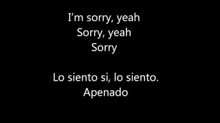 Justin Bieber  Sorry ft J Balvin Lyric  Español [upl. by Ahsat]