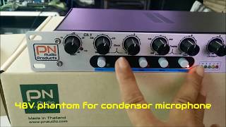 TP22 Dual Tube Preamp Review by PN Audio Products  Product of Thailand [upl. by Linnet816]