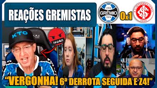 REAÇÕES GREMISTAS  GRÊMIO 0x1 INTER  GRENAL 442  VAMOS RIR DO GRÊMIO [upl. by Otha]