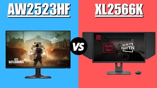 Dell Alienware AW2523HF vs BenQ ZOWIE XL2566K  Which One Is Better [upl. by Eintroc]