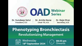 Webinar on Phenotyping Bronchiectasis Revolutionizing Management [upl. by Vaughan393]