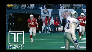 Pat Tillman Foundation Narrated by Kevin Costner [upl. by Yenhpad]