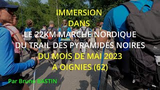 Immersion dans le 22 km Marche Nordique du TPN 2023 [upl. by Cotter312]