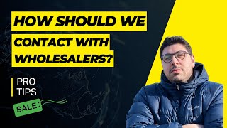 How Should We Contact Wholesalers amazon ecommerce [upl. by Aisyat501]