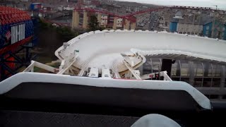 Avalanche On amp Off Ride At Pleasure Beach Blackpool [upl. by Weinstein]