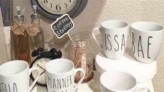 DIY RAE DUNN Inspired mugs [upl. by Cammie]