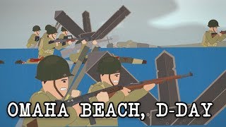 Omaha Beach DDay June 6 1944 [upl. by Atinaej346]