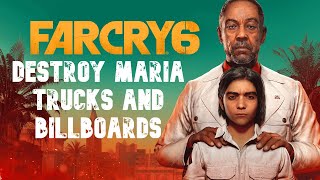 Far cry 6Destroy maria trucks and billboards mission [upl. by Whitver232]