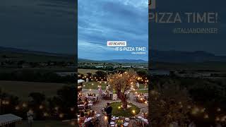 Live Folk Band  Locanda in Tuscany Italy  Wedding Pizza Party 🍕 [upl. by Zizaludba]