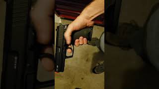 HK USP airsoft electric pistol AEP first test dry fire [upl. by Babita749]