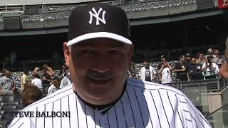 STEVE BALBONI WILL ALWAYS BE A NY YANKEE MISSES THE GAME [upl. by Stanislaw]