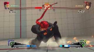 SUPER STREET FIGHTER 4  C VIPERS SECOND ULTRA [upl. by Narrat]