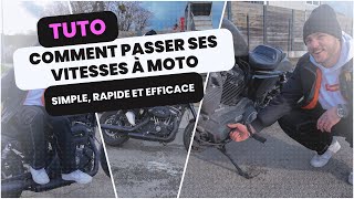 TUTO ✅  Comment passer les vitesses à moto… avec une Harley Davidson [upl. by Artkele]