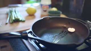 Sautéed Asparagus with Lemon amp Garlic [upl. by Aicinat245]