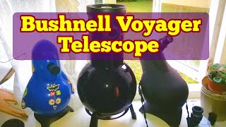 Bushnell Voyager Tabletop Family Telescope Astroscan SkyWatcher Infinity 76Celestron Explorascope [upl. by Naihtsirc]