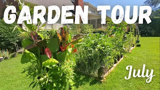 July 2024 GARDEN TOUR Peak Summer ABUNDANCE [upl. by Callista]