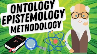 Ontology Epistemology and Methodology simply explained 🔎📚 [upl. by Woodrow]