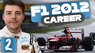 HRT CAPITALISE ON DRAMA  F1 2012 Career  Episode 2 [upl. by Samuele]