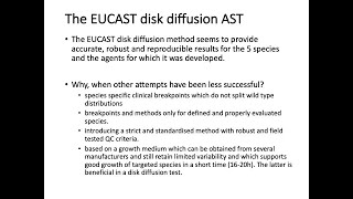 Disk diffusion of anaerobic bacteria according to EUCAST  online seminar 20211209 [upl. by Dawson]