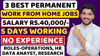 Best Work From Home Jobs 2024  Salary 40K 😍 Online Jobs  Latest MNC Jobs For Fresher  Remote Job [upl. by Anilorak]