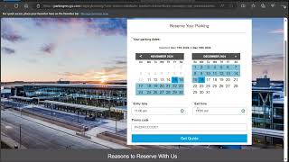 How To Book Parking At Calgary Airport YYC Canada [upl. by Adnawal]