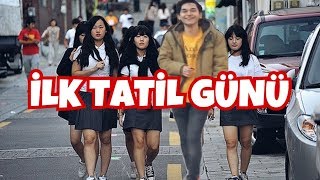 Kore’de Okul Tatili İLK GÜNÜM [upl. by Jillane]