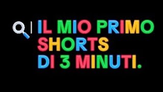 IL MIO PRIMO SHORTS DA 3 MINUTI Da oggi 15 ottobre 2024 gli short di YouTube dureranno 3 minuti [upl. by Aicital196]