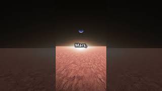 Le coucher de soleil sur Mars viralvideo trending shorts nature sunset mars [upl. by Ahsei]