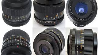 35mm f2 8 m42 Mitake Revuenonspecial Kenlock Pentor Cosinon Unitor Optomax Promura Suntar [upl. by Eillas]