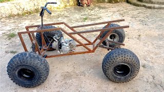 Making ATV Quad bike at home  Light Version [upl. by Ecinaj]