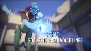 Echo’s Focusing Beam Voice Lines [upl. by Dmitri]