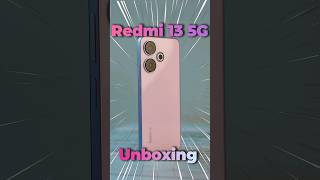 Redmi 13 5G Unboxing and First Look [upl. by Nastassia]